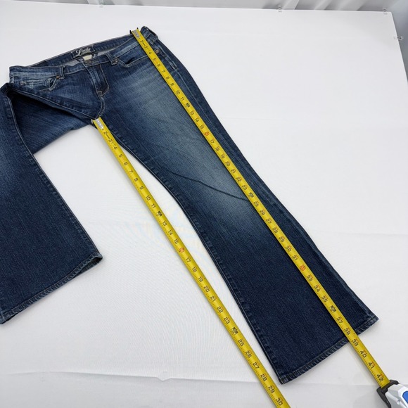 Lucky Brand Jeans Sweet N Low Bootcut Flare 31x29 Womens 8/29 Pink Stitching - Picture 6 of 10